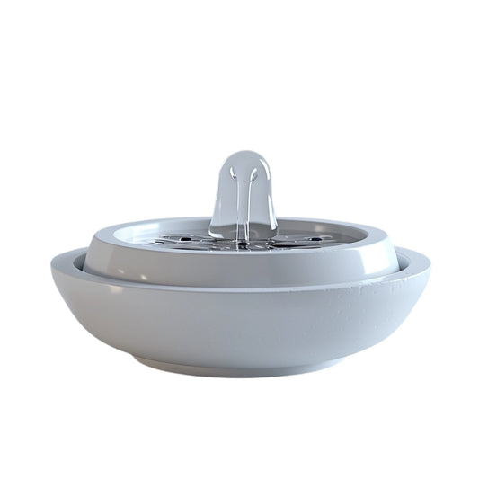 Oraby™ Ultra-Quiet Ceramic Pet Water Fountain - Minimalist Automatic Drinking Dispenser for Cats & Dogs